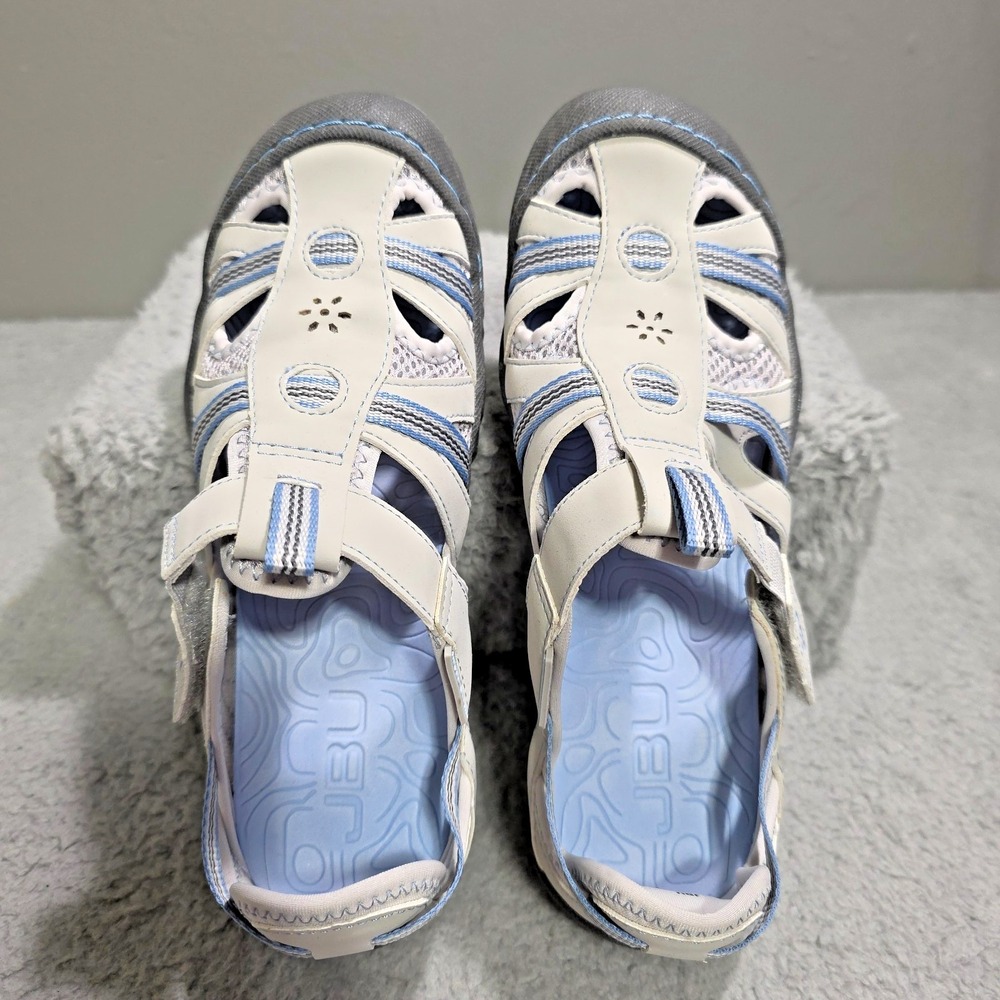 JBU Regional‎ Water Ready Women's Breathable Sandals Size 7 Blue Bone Summer